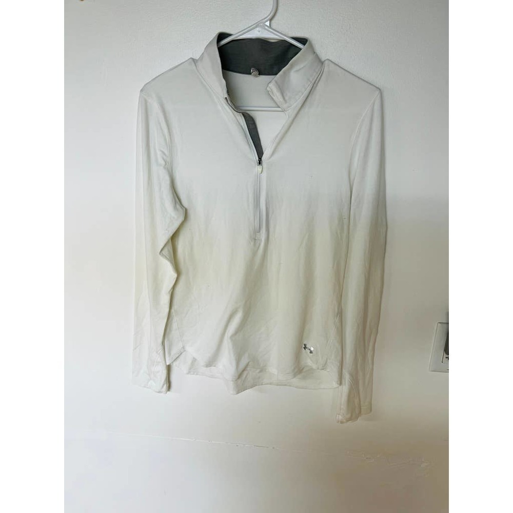 Under Armour 1/4 Zip White US Open